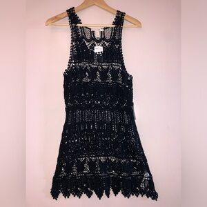 Forever 21 Women’s crochet mini dress